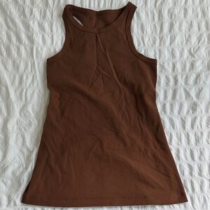 Lululemon align hip length
 Brown Tank Top